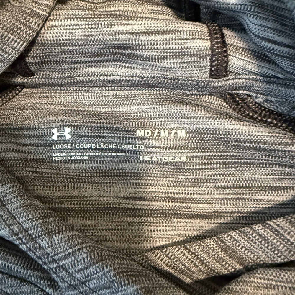 Under Armour Gray Performance Heather Hoodie - image 2